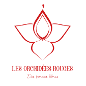Les orchidées rouges logo